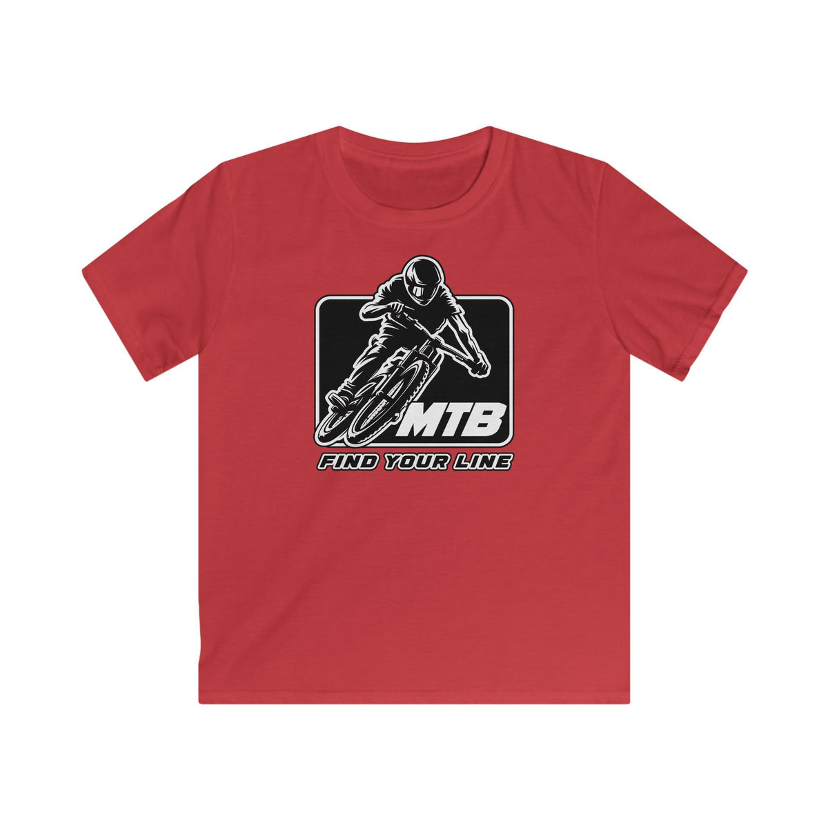 MTB Youth Black Graphic T-Shirt