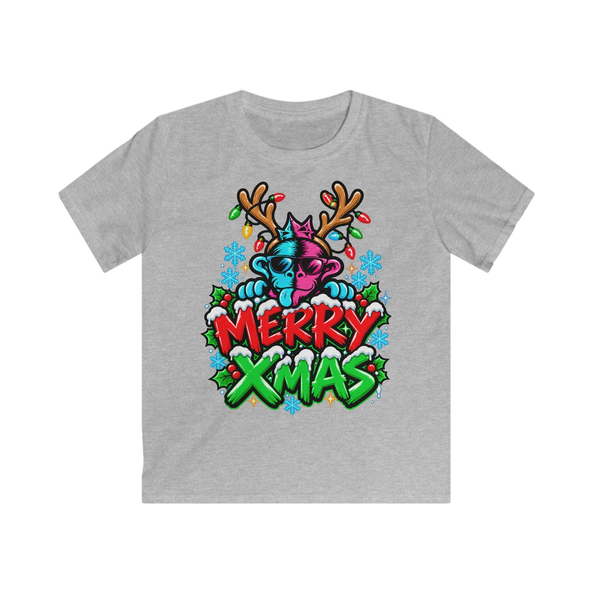 BKFK Kids Christmas T‑Shirt