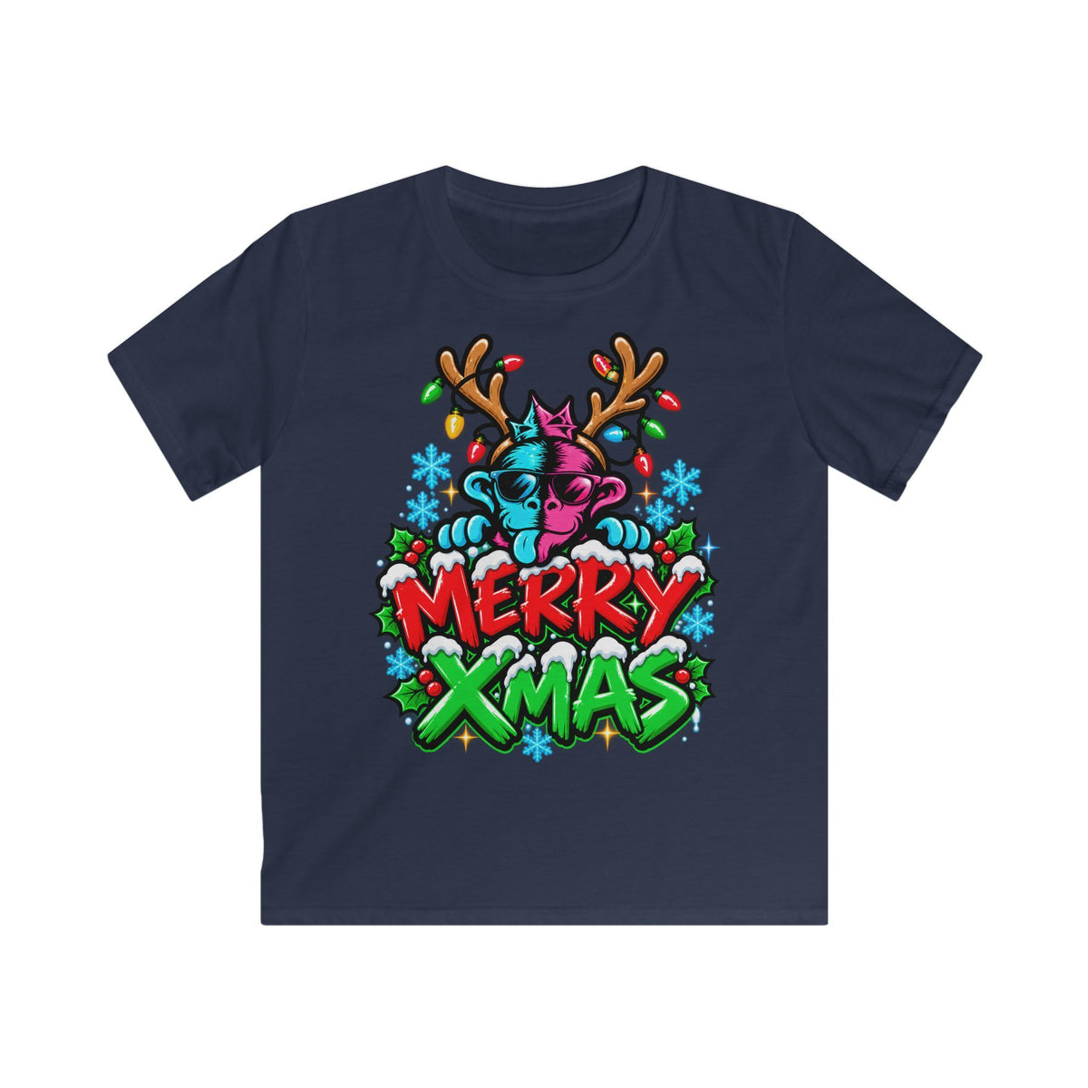 BKFK Kids Christmas T‑Shirt