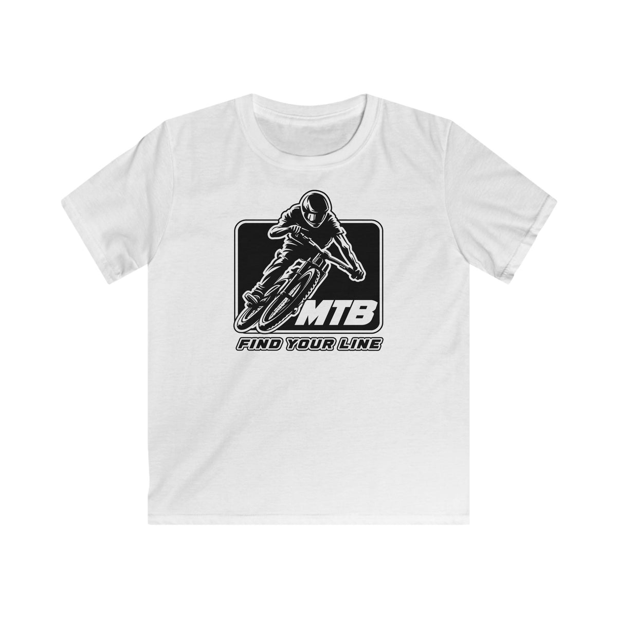 MTB Youth Black Graphic T-Shirt