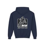 MTB Black Graphic Youth Pullover Hoodie