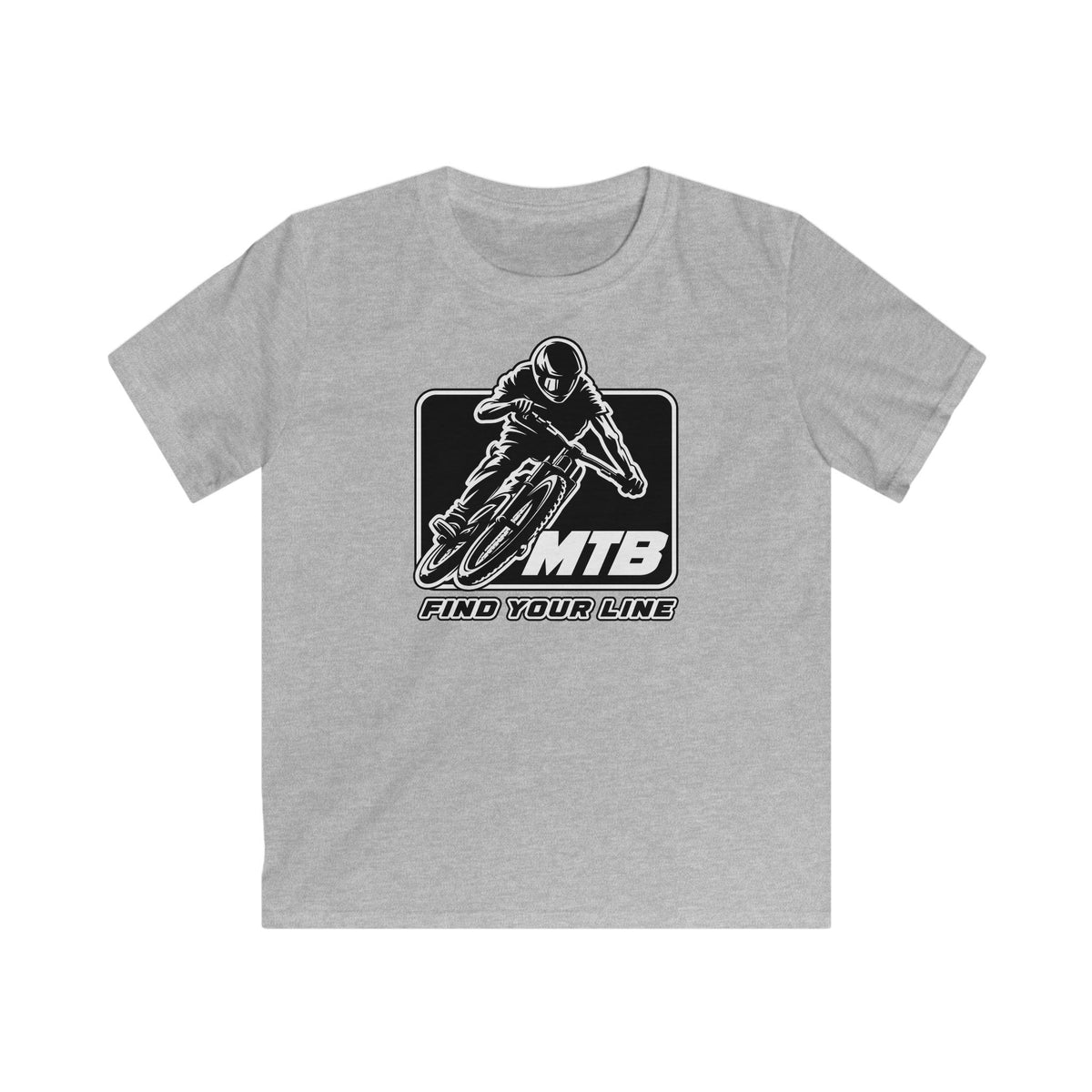 MTB Youth Black Graphic T-Shirt