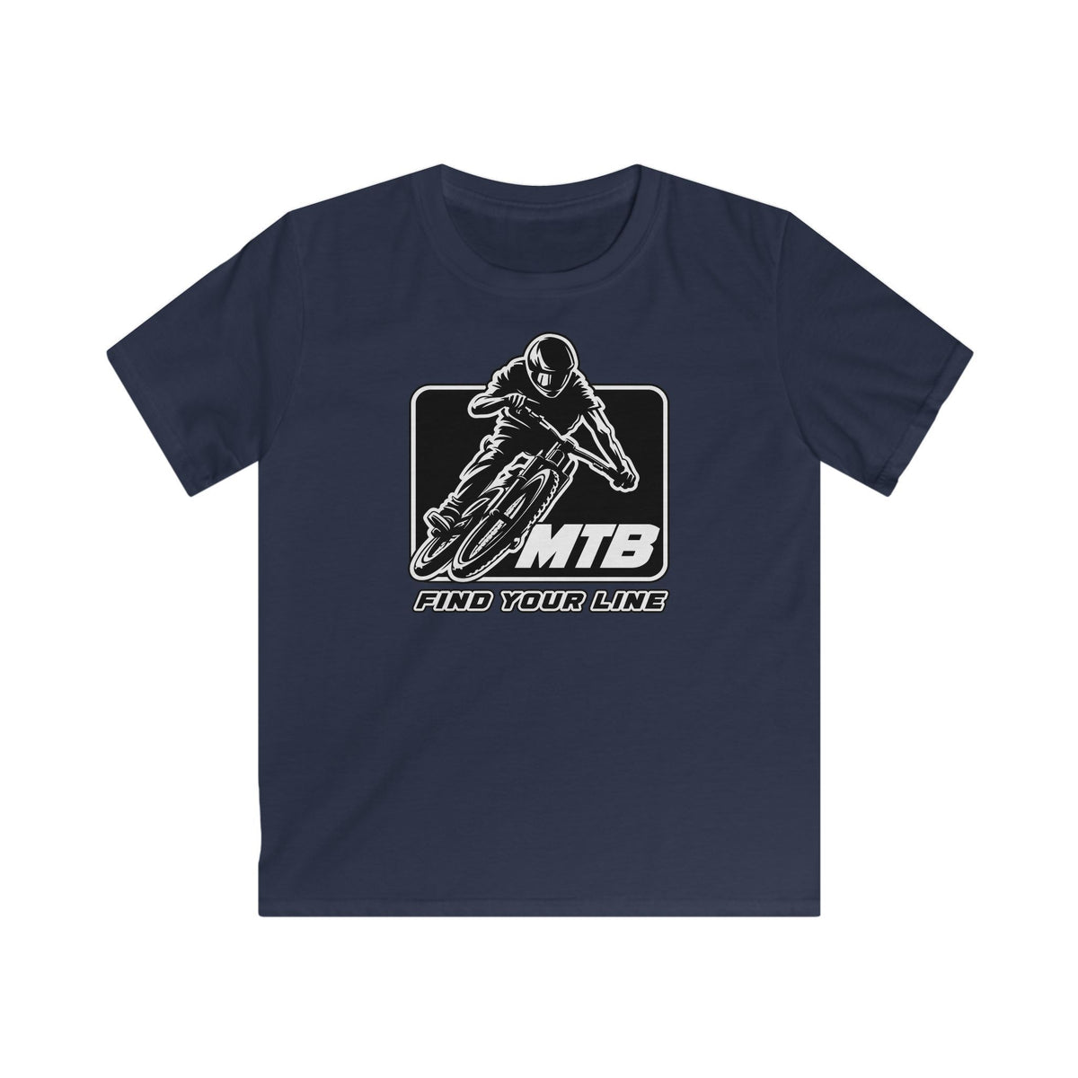MTB Youth Black Graphic T-Shirt