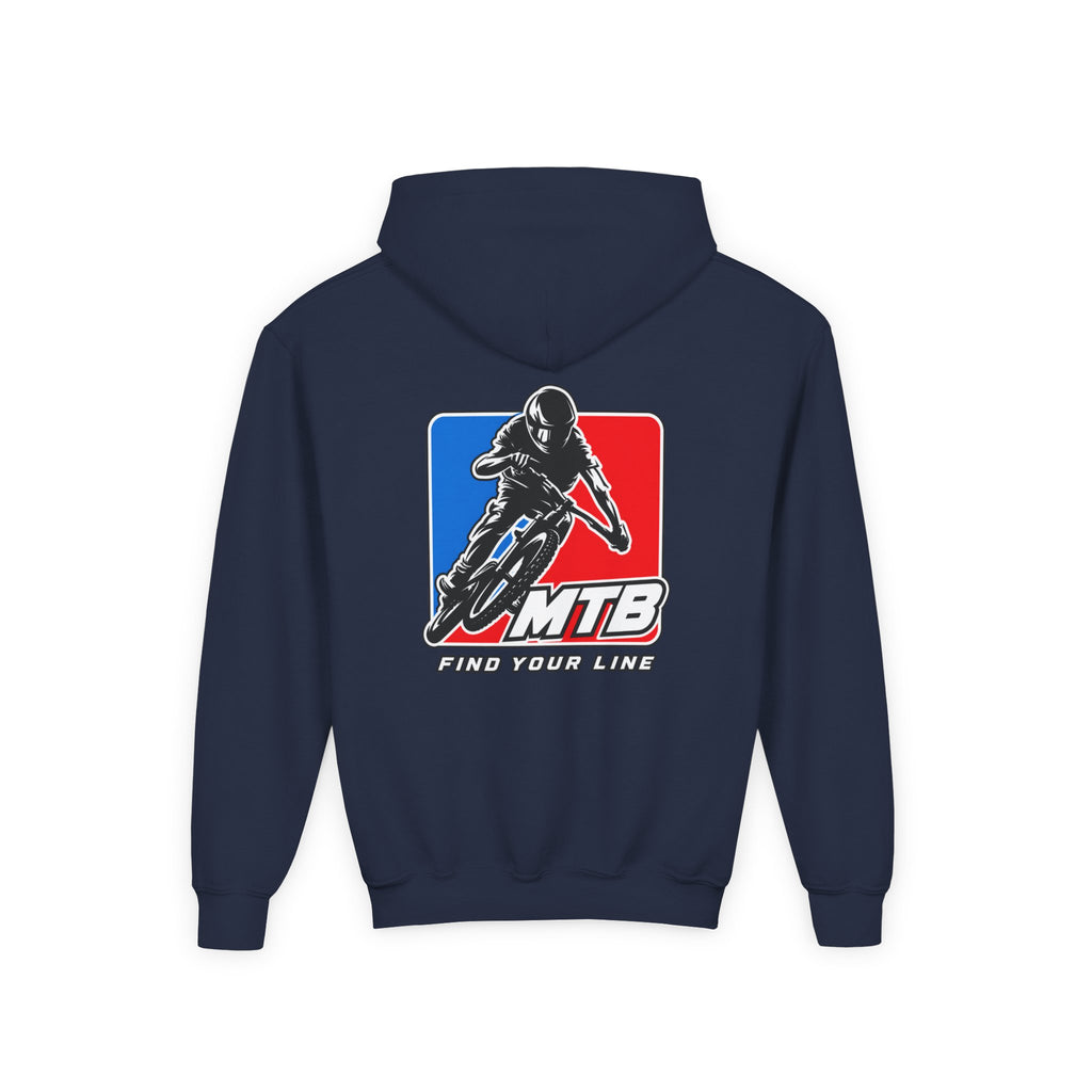 MTB Graphic Youth Pullover Hoodie